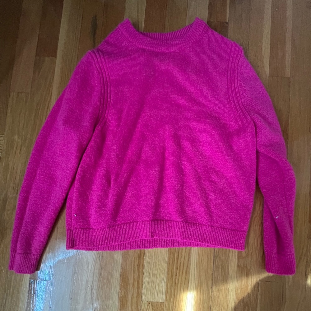 Hot pink sweater